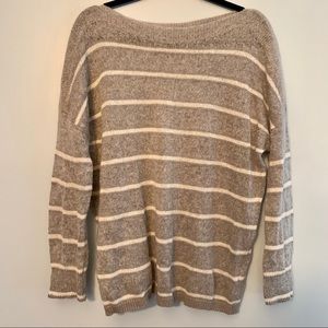 All Saints Striped Misty Crew Neck Sweater